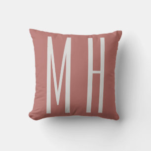 Minimalistisk Professionell i modernt monogram Kudde