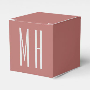 Minimalistisk Professionell i modernt monogram Presentaskar