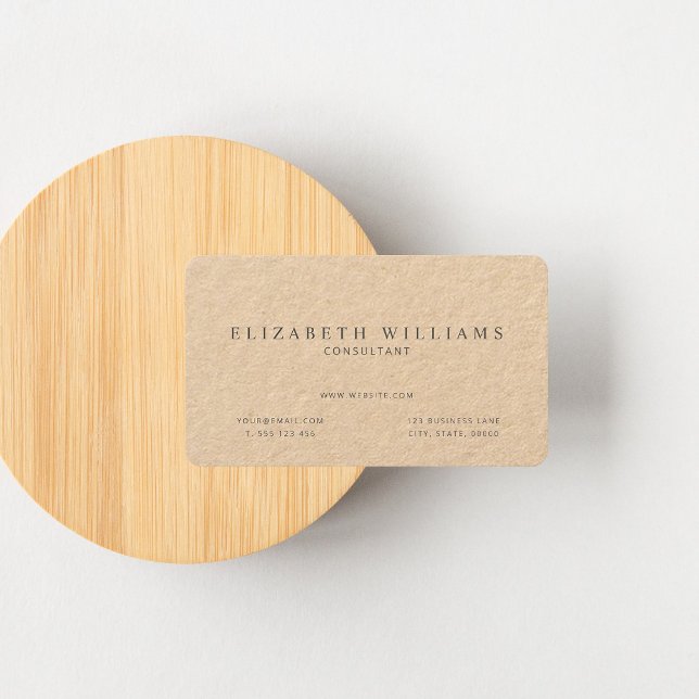 Minimalistisk Professionell Kraft Visitkort (Skapare uppladdad)