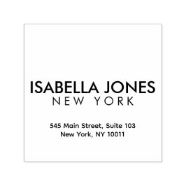 Minimalistisk professionell logotypidentitet självfärgande stämpel