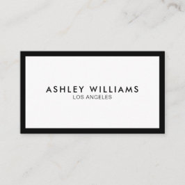 Minimalistisk Professionell Luxury Boutique Visitkort