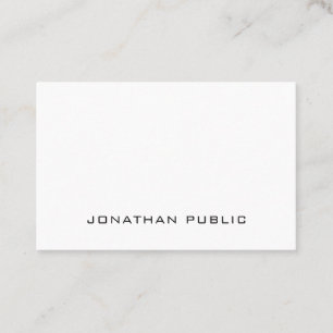 Minimalistisk Professionell med modern Elegant, va Visitkort