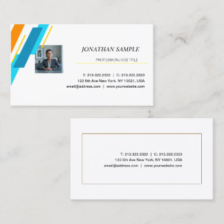 Minimalistisk Professionell med modern Elegant, va Visitkort