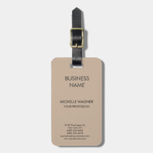 Minimalistisk professionell med modern enkel Elega Bagagebricka