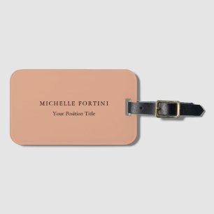 Minimalistisk Professionell Modern Bagagebricka
