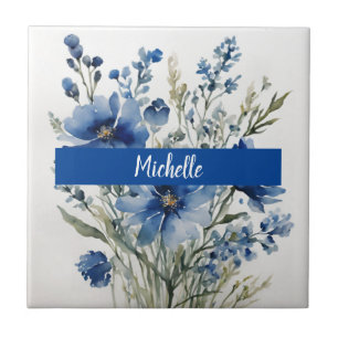 Minimalistisk Professionell Modern Bunch of Flower Kakelplatta