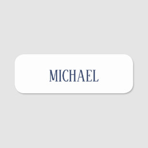 Minimalistisk Professionell Modern Elegant Namnbricka