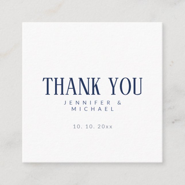 Minimalistisk Professionell Modern Elegant Tilläggskort (Framsida)