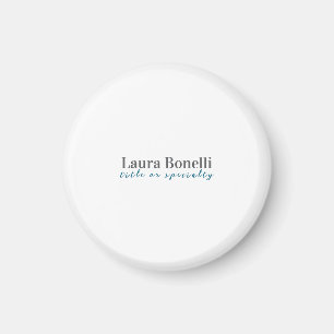 Minimalistisk professionell modern enkel namn tite magnet