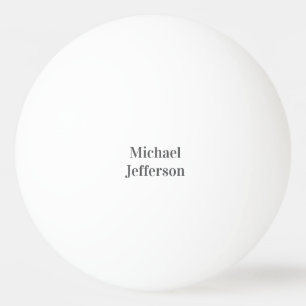 Minimalistisk professionell modern enkel namn tite pingisboll