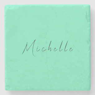 Minimalistisk Professionell Modern Namn handskrive Stenunderlägg