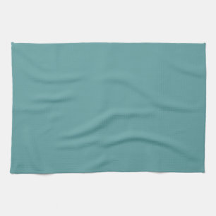 Minimalistisk Professionell Modern Plain Cadet Blu Kökshandduk