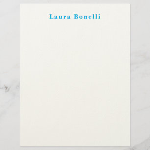 Minimalistisk Professionell Modern Plain Namn Tite Brevhuvud