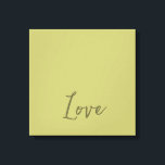 Minimalistisk Professionell Modern Solid Oliv grön Canvastryck<br><div class="desc">Modern enkel mall för enkel Professionell.</div>