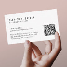 Minimalistisk professionell QR-kod