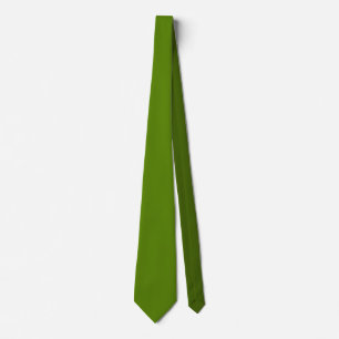 Minimalistisk professionell solid Avokado grön fär Slips