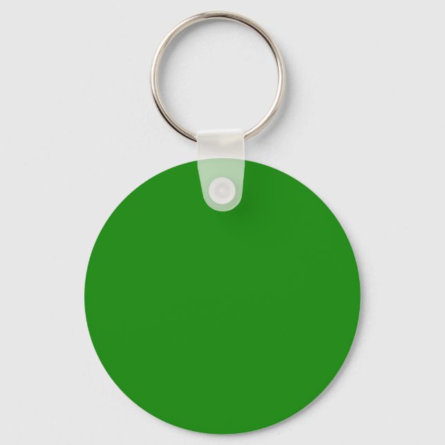 Minimalistisk Professionell Solid India Grönt Färg Nyckelring (Framsida)