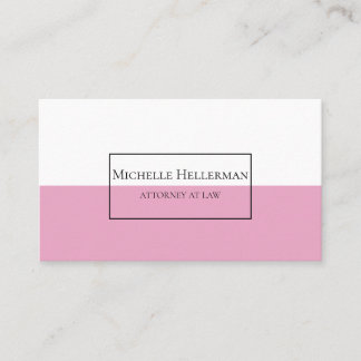 Minimalistisk professionell visitkort