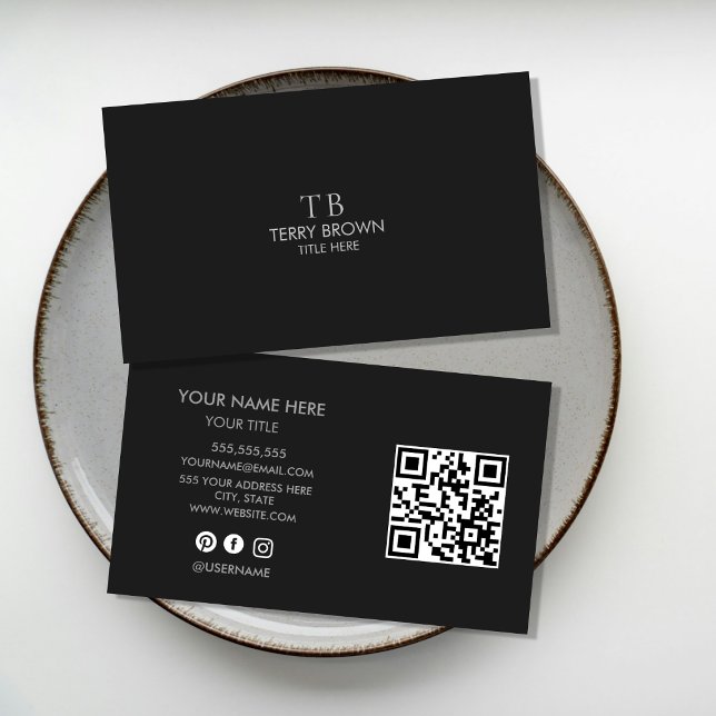 Minimalistisk professionell visitkort | Modern Cle (Skapare uppladdad)
