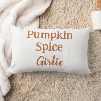Minimalistisk Pumpkin Spice Lumbarkudde
