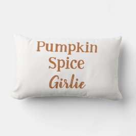 Minimalistisk Pumpkin Spice Lumbarkudde