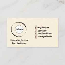 Minimalistisk QR-kod Visitkort