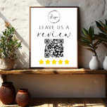Minimalistisk QR-Lämna oss en Logotyp för granskni Poster<br><div class="desc">Vi presenterar vårt minimalistiska QR-arbetsmärke "Lämna oss en recension" - ett modernt och effektivt sätt att öka din närvaro på onlinen och samla in värdefull feedback från kunden. Den här eleganta signalen integreras sömlöst i ditt företag med dess minimalistiska design. Det visningar en skannerbar QR-kod, skapar det smidigt för kunderna...</div>