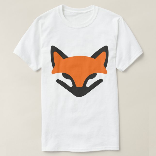 Minimalistisk Räv T-Shirt (Design framsida)