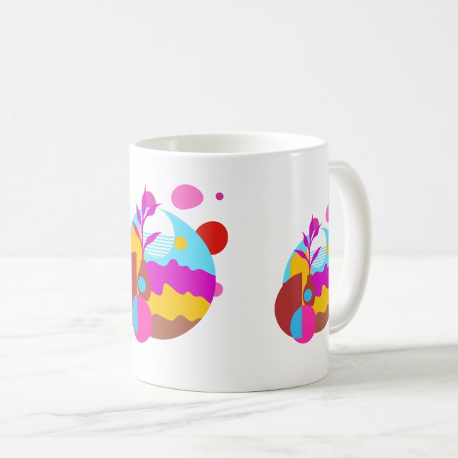 Minimalistisk Ren ADVcreators Artikel35 Kaffemugg (Framsida höger)