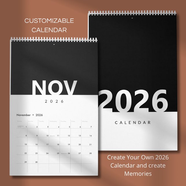 Minimalistisk Ren Modern Design Kalender (Skapare uppladdad)