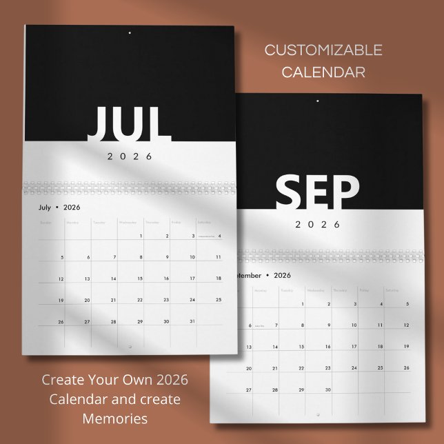 Minimalistisk Ren Modern Design Kalender (Skapare uppladdad)