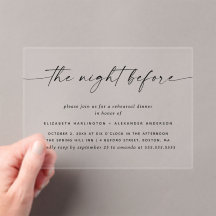 Minimalistisk repetitionsmiddag | Modern transpare