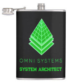 Minimalistisk Retro-Futurism Omni Systems Teknik Fickplunta