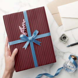 Minimalistisk röd Alla hjärtans dag Presentpapper