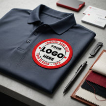 Minimalistisk Röd Logotyp Professionell Anställds