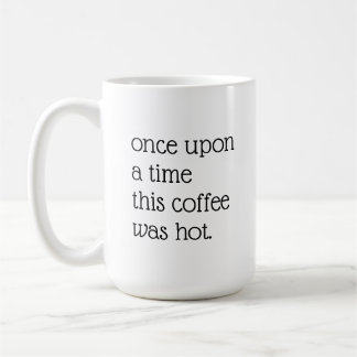 Minimalistisk rolig sarkastisk kaffehumor-citat kaffemugg