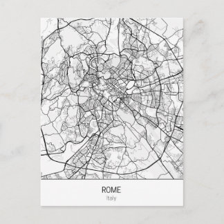 minimalistisk Rom Italien Vykort