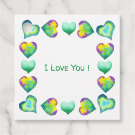 Minimalistisk romantisk i Kärlek You Valentine Day Gåvor Etiketter