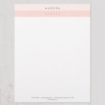 Minimalistisk Rosa 2-ton