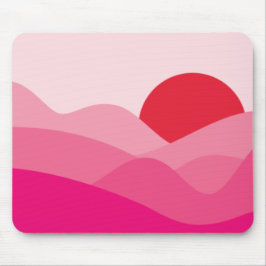 Minimalistisk Rosa av Sol Mulberry Musmatta
