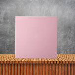 Minimalistisk Rosa av Vintage i fast färg Kakelplatta<br><div class="desc">Minimalistisk Rosa av Vintage i fast färg</div>