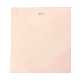 Minimalistisk Rosa för stänk-lärare Anteckningsblock