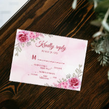 Minimalistisk Rosa Guld Bröllopsblomma