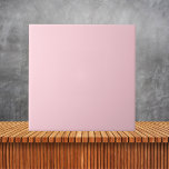 Minimalistisk Rosa Plain Solid Färg Kakelplatta<br><div class="desc">Minimalistisk Rosa Plain Solid Färg</div>