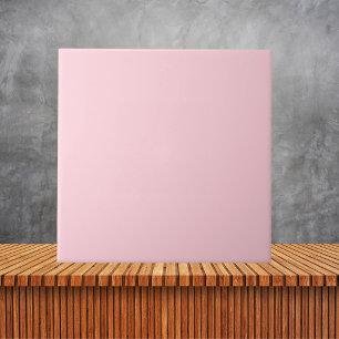 Minimalistisk Rosa Plain Solid Färg Kakelplatta