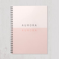 Minimalistisk Rosa Tvåtons