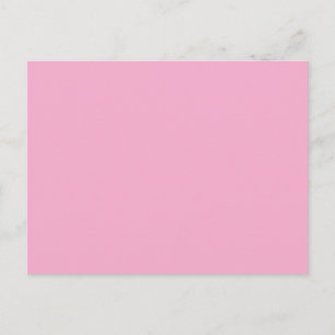 Minimalistisk rosaskär elegant förlovningsgratulat vykort
