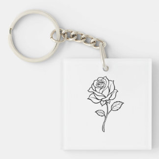 Minimalistisk roslinjekonst elegant blomsterdesign
