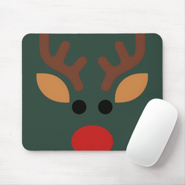 Minimalistisk Rudolf Ren Musmatta (Med mus)