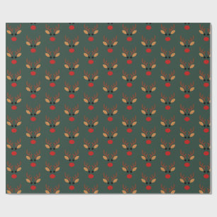 Minimalistisk Rudolf Ren Presentpapper